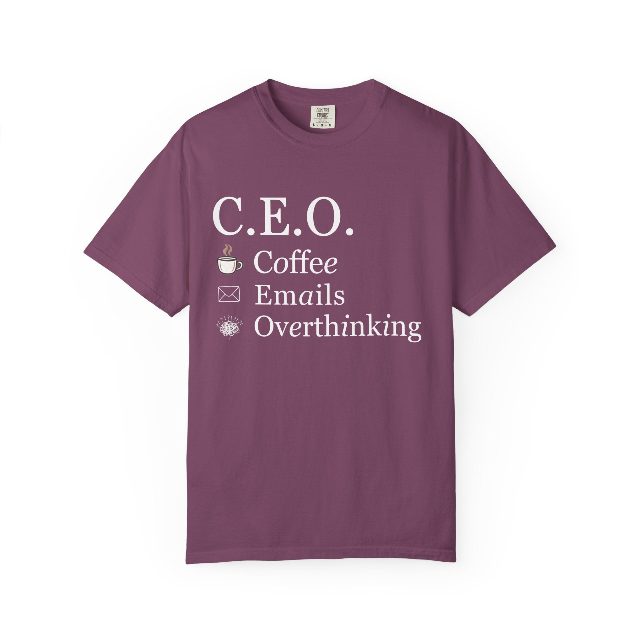 Overthinking CEO T-shirt