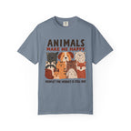Animals Make Me Happy__end__ T-Shirt