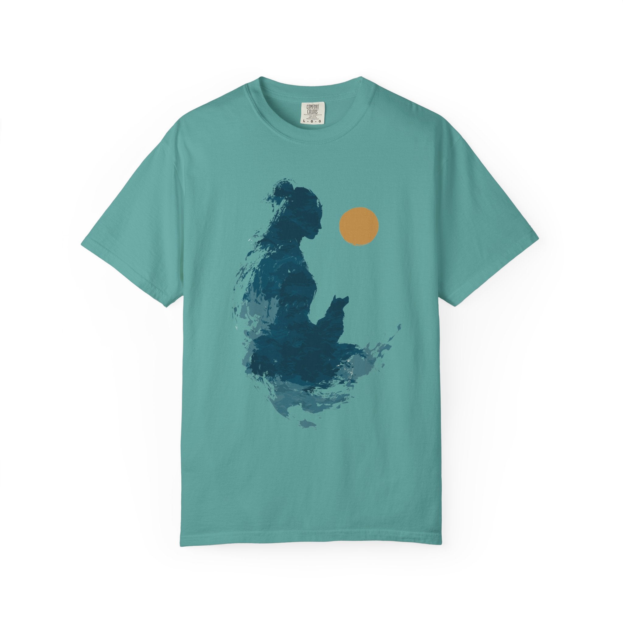 Teal moon T-Shirt