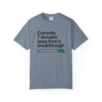 7 domains until a breakthrough T-Shirt