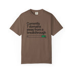 7 domains until a breakthrough T-Shirt