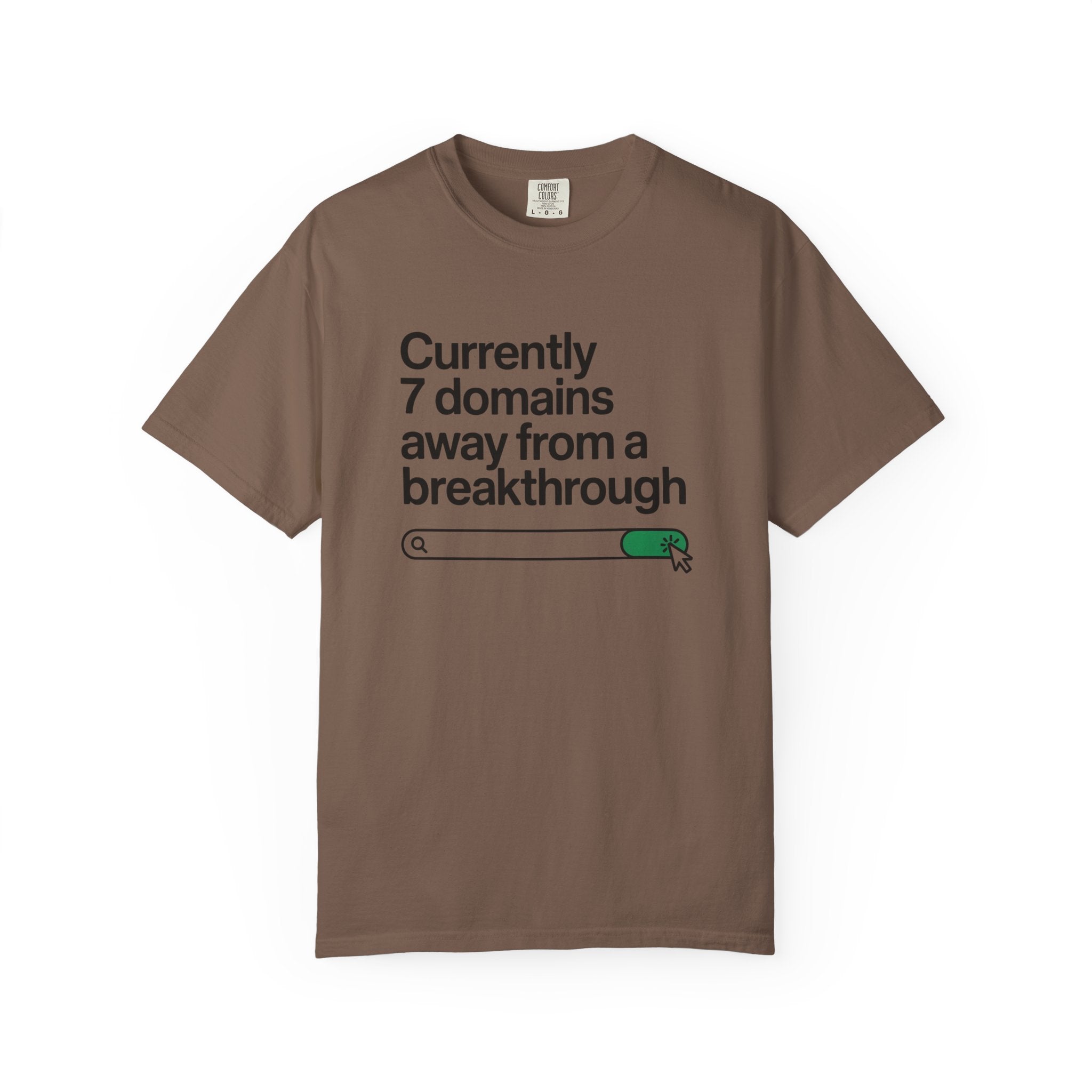 7 domains until a breakthrough T-Shirt